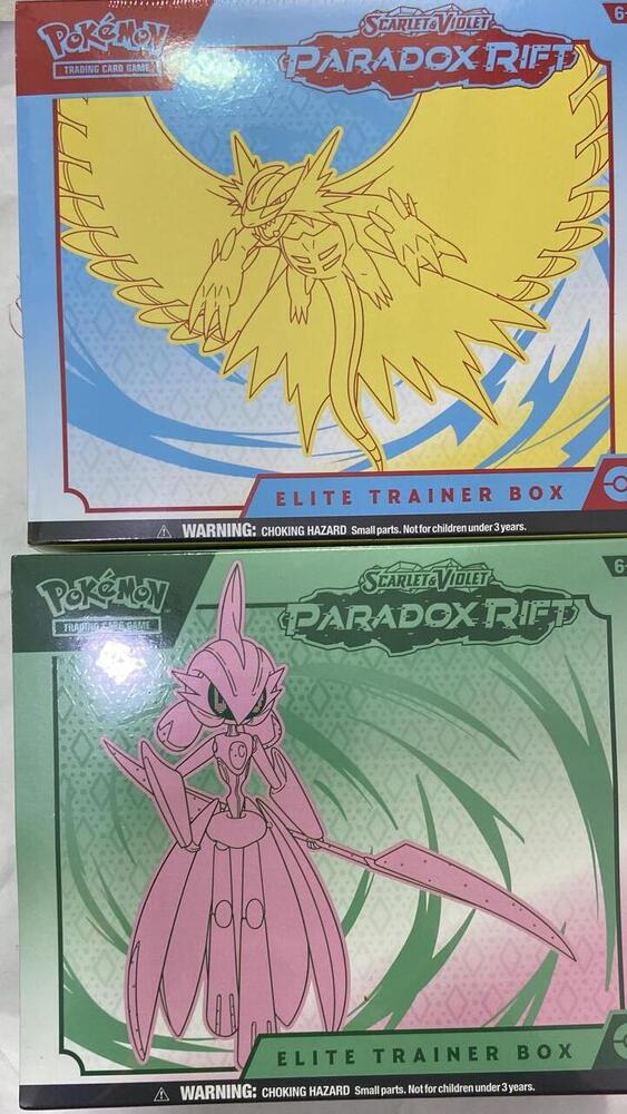 Pokemon Paradox Rift Box- Elite Trainer Box