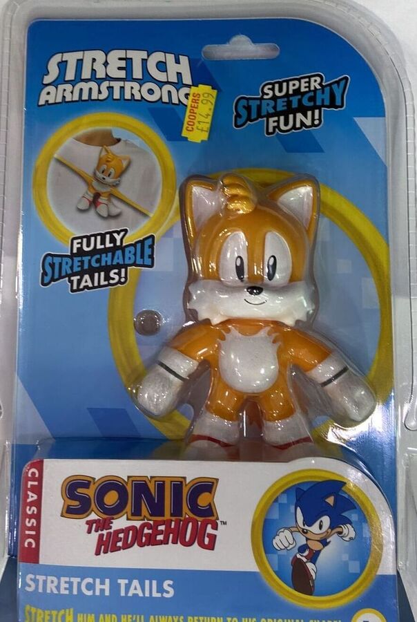 STRETCH ARMSTRONG {SONIC THE HEDGEHOG} Stretch Tails